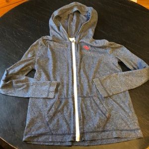 Boys Abercrombie zip up hoodie with pockets